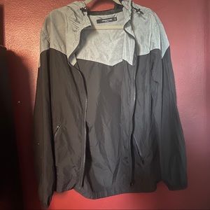 Black/Grey Atheltic/Windbreaker jacket
